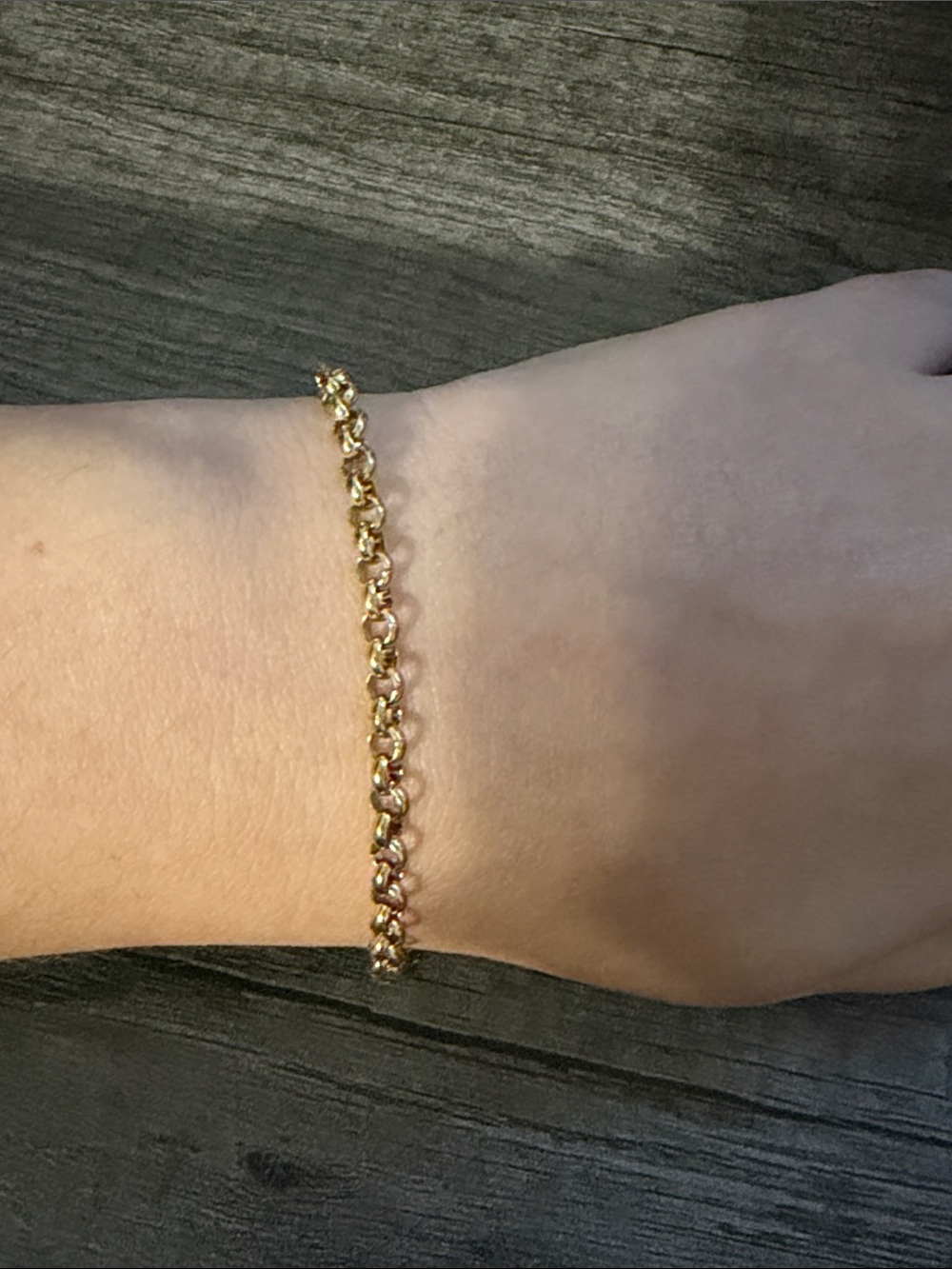 GP SS Round Link Chain Bracelet